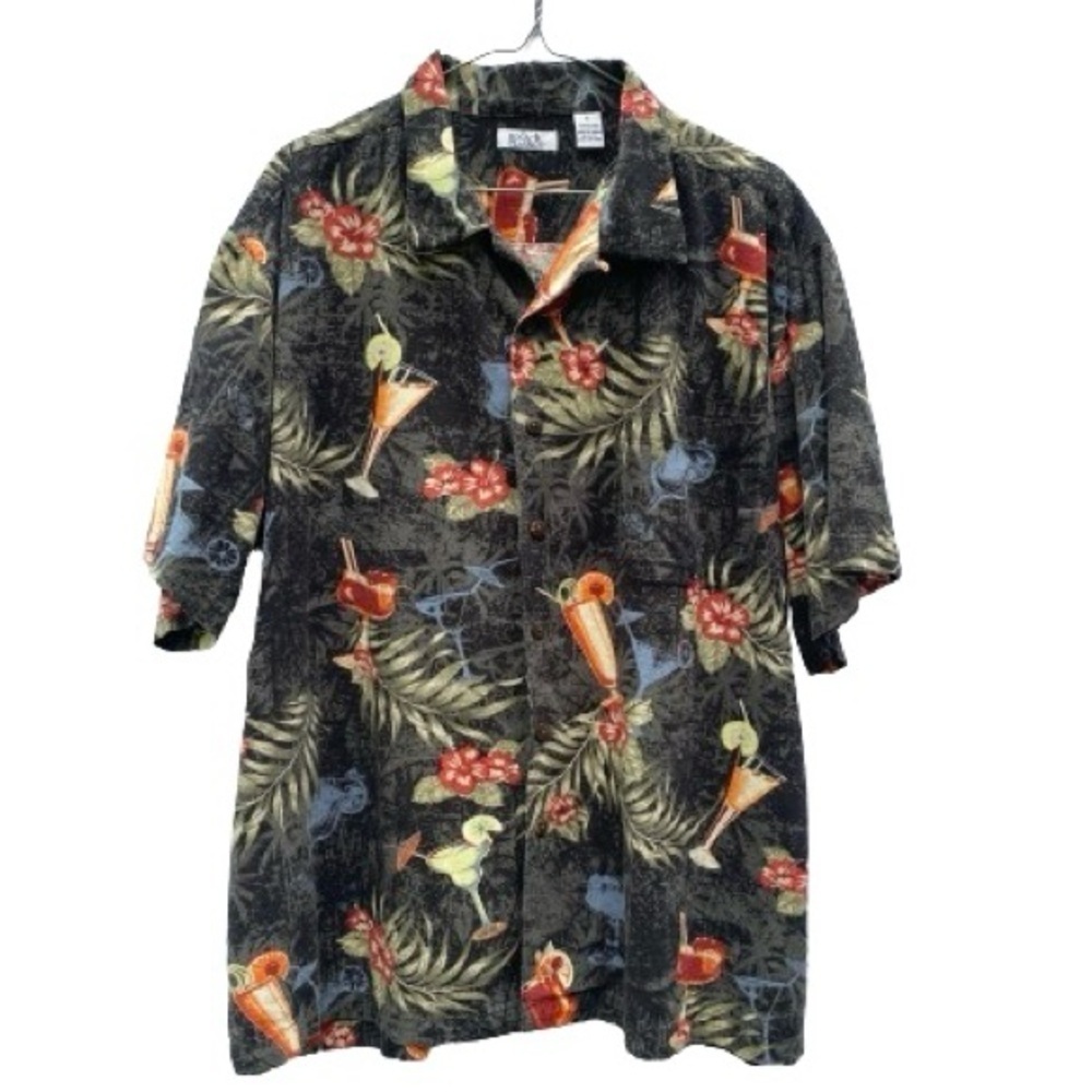 VINTAGE Tropical Boca Classics Hawaiian Size XL short sleeve Resort Shirt
